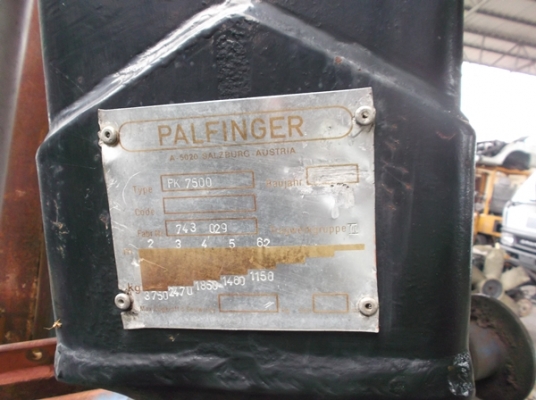 ขาย PALFINGER (HIAB) 3.8ตัน  สภาพสวย ของนอก