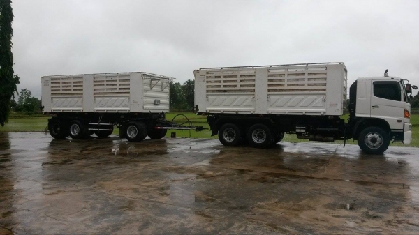 ขายรถพ่วงHino344ปี56 สวยเดิมสภาพนางงาม