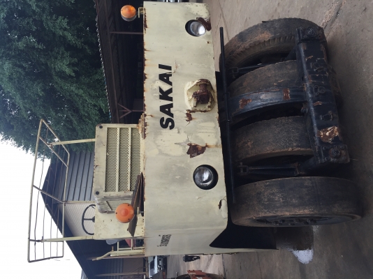 ขายด่วนรถบดล้อยาง9ล้อSAKAI TS7409 พร้อมใช้งาน
