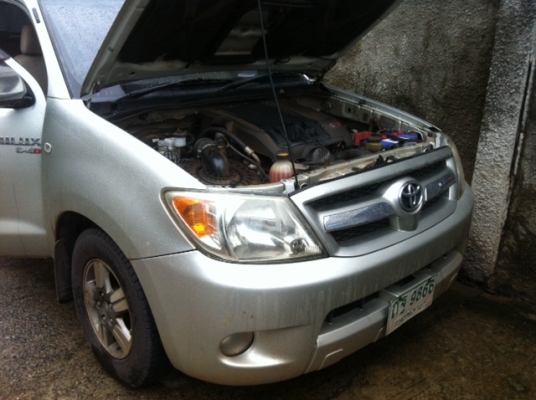 ขาย Vigo 2.5 G ปี 2551/2008 รถมือเดียว มีหลังคา