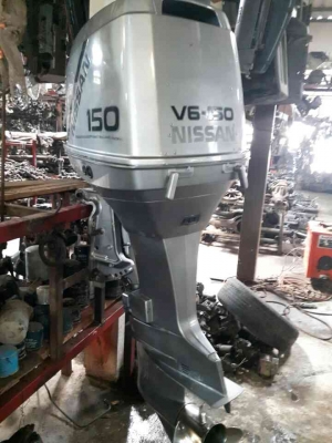 ขายเครื่องนิสสัน outborad 150 แรง เก่าญี่ปุ่น