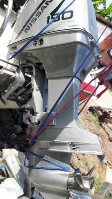 ขายเครื่องนิสสัน outborad 150 แรง เก่าญี่ปุ่น