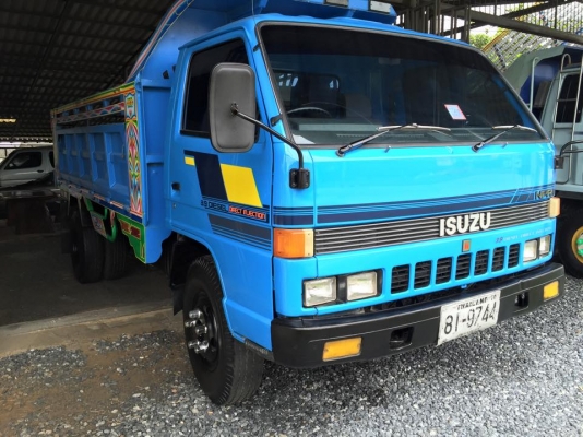 ขายรถบรรทุก 6 ล้อดั้ม NPR57L  เครื่อง 110 แรง มีสโล ปี 1996 ยาว 3.80 เมตร ช่างล่างหลัง  F