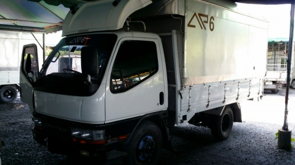 มิตซู แก็สLPG เครื่องมิตซู4D34- 3907cc ป้ายเล็กไม่ติดเวลาแจ้งหลังคาแล้ว