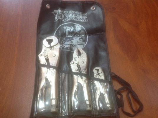 ขายของสะสม Petersen Vise Grip ชุดครบรอบ 75 ปี เบอร์ 4LW, 7WR, 10LW