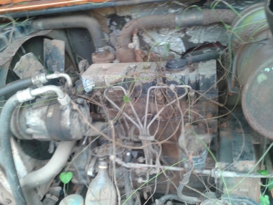 (ลงขายใหม่)รถขุดมีเก๋งตู้รถจอดหนูทำรัง..HALLA HE50 ขายตามสภาพ..มีใบดันหน้า