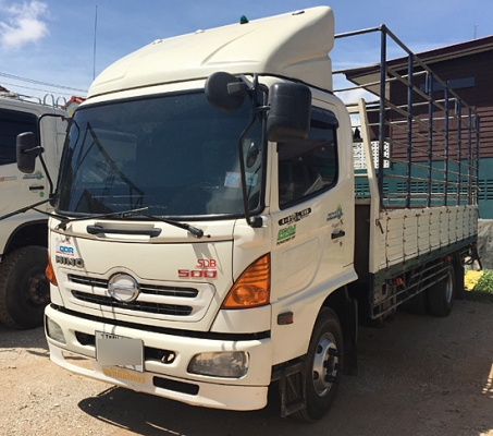 ขายหกล้อ HINO ซีรีส์500 เครื่อง 175 กระบะคาร์โก็ยาว 5.50 เมตร สภาพเดิม
