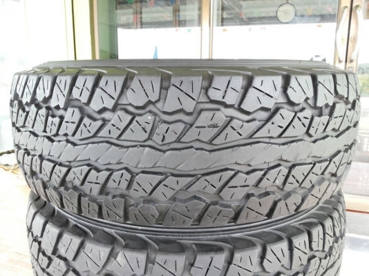 ล้อ bridgestone ลายหยดน้ำ พร้อมยาง dunlop grandtrek at1