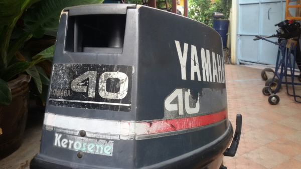 Yamaha40Hp สองจังหวะ หางยาว21นิ้ว พร้อมใช้