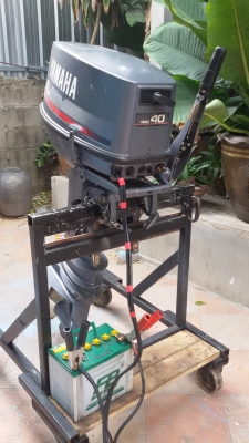 Yamaha40Hp สองจังหวะ หางยาว21นิ้ว พร้อมใช้