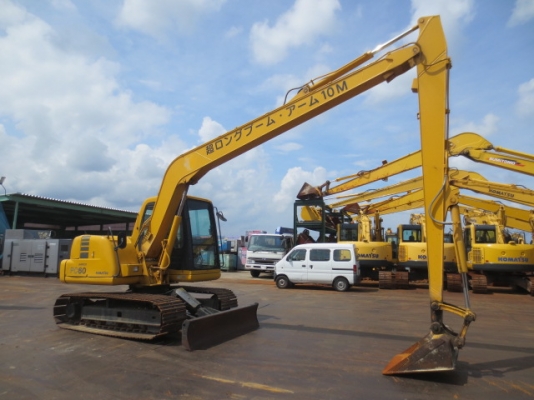 มาใหม่อีกแล้ว รถขุดขนาด 60 บูมยาว 10 เมตร PC60-7 มาใหม่อีกแล้ว รถขุดขนาด 60 บูมยาว 10 เมตร PC60-7