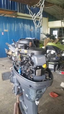 YAMAHA 40HP 4จว. (หางสั้น) สวย เดิม จากญี่ปุ่น