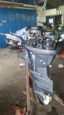 YAMAHA 40HP 4จว. (หางสั้น) สวย เดิม จากญี่ปุ่น