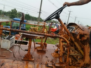 ขาย รถบดล้อยาง 11ล้อ WATANABE เครื่อง ISUZU 6 สูบ พร้อมใช้งาน