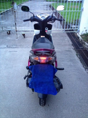 MIO 125 สีชมพู่ขาว ล้อแม็ก 14900 รถบ้านเดิมเดิม พร้อมใช้งาน