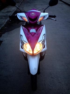 MIO 125 สีชมพู่ขาว ล้อแม็ก 14900 รถบ้านเดิมเดิม พร้อมใช้งาน