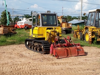 จัดอุปกรณ์ครบครับ รถแทร็กเตอร์ MOROOKA MK40 เครื่อง KUBOTA ตีนตะขาบ แทรกยาง ไถนา ดันดิน ตีดิน