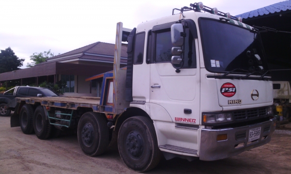 ขาย HINO โปรเฟีย 12 ล้อ 2 เพลา เทรเลอร์ขึ้น แบคโฺฮ