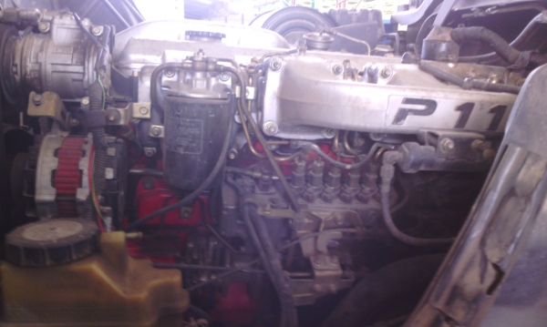 ขาย HINO โปรเฟีย 12 ล้อ 2 เพลา เทรเลอร์ขึ้น แบคโฺฮ