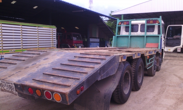 ขาย HINO โปรเฟีย 12 ล้อ 2 เพลา เทรเลอร์ขึ้น แบคโฺฮ