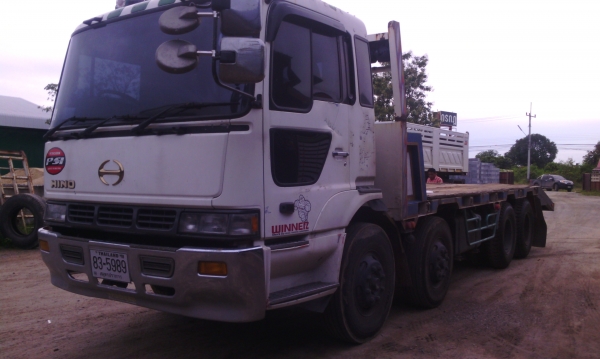 ขาย HINO โปรเฟีย 12 ล้อ 2 เพลา เทรเลอร์ขึ้น แบคโฺฮ