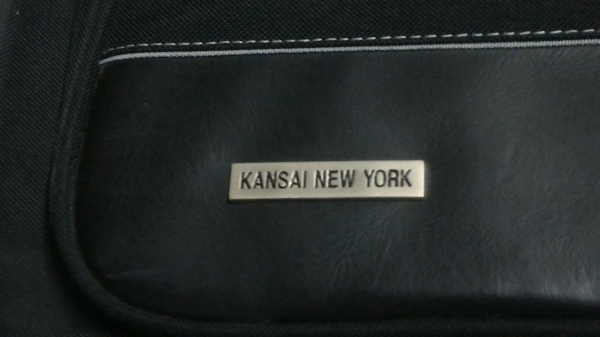 กระเป๋าโน๊ตบุ๊คเอกสาร KANSAI  NEW  YORK  กระเป๋าใหม่ เป็นแบบผ้ามีหนังบ้างส่วน