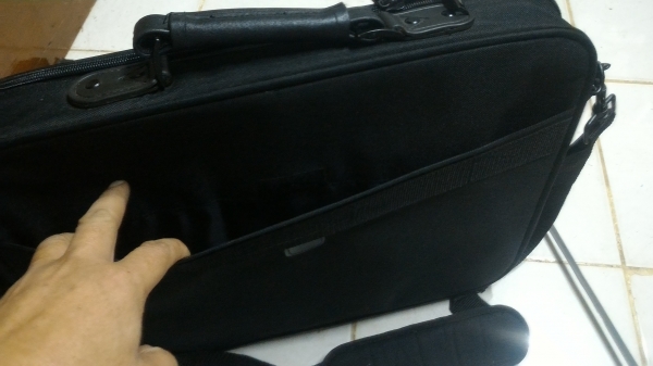 กระเป๋าโน๊ตบุ๊คเอกสาร KANSAI  NEW  YORK  กระเป๋าใหม่ เป็นแบบผ้ามีหนังบ้างส่วน