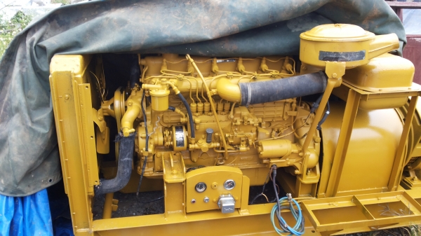 เครื่องยนต์ดีเซล HINO 6 สูบเครื่องปั่นไฟยี่ห้อ LINCOLNSHIRE  ขนาด 50 KVA. จาก อังกฤษ