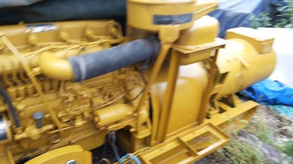 เครื่องยนต์ดีเซล HINO 6 สูบเครื่องปั่นไฟยี่ห้อ LINCOLNSHIRE  ขนาด 50 KVA. จาก อังกฤษ