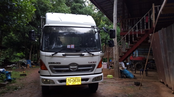 ขาย HINO MEGA FC9J  ชีรี่ 500เครื่อง JO5E 150 ยาว 5.50 ม. เจ้าของขายเอง ถ้ารถไม่สวยจริงเติมน้ำมันขากลับให้ฟรี