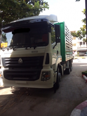 ขาย10ล้อพ่วงแม่-ลูก คอกเกษตร NGV แท้sinotuck