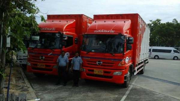 บริการรับส่งสินค้าทั่วประเทศ บริการรถบรรทุกให้เช่าระยะยาว รายเที่ยว ประเภทรถ ตู้ทึบ 10 บาน ยาว 7.69  เมตร มีประกันสินค้าวงเงิน 1ล้านต่อคัน ส่งรถประจำได้ ปลอดภัยใส่ใจบริการ บริษัทภูฟ้าโลจิสติคส์ www.thai7market.com โทร 0817144948 id0851536632 id0850643273