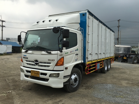 10ล้อHINOเพลาเดียวยาว7.50ม. 10ล้อHINOเพลาเดียวยาว7.50ม.