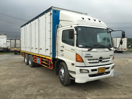 10ล้อHINOเพลาเดียวยาว7.50ม. 10ล้อHINOเพลาเดียวยาว7.50ม.