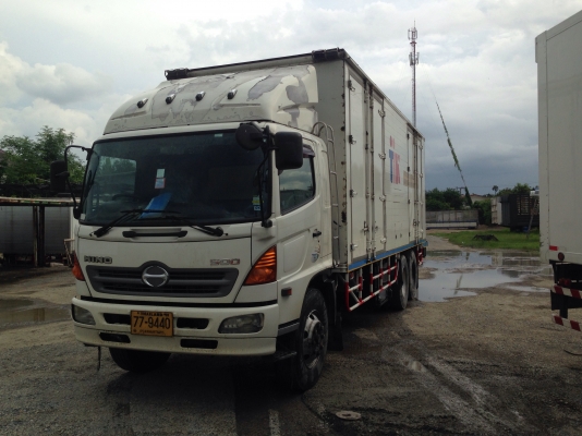 10ล้อHINOเพลาเดียวยาว7.50ม. 10ล้อHINOเพลาเดียวยาว7.50ม.