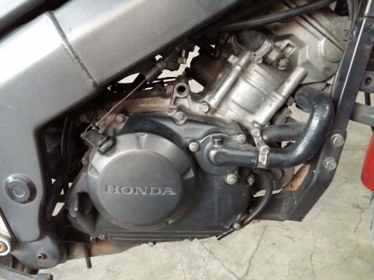 ขาย HONDA CBR 150 R ปี 50 ลายไฟโฉมสุดท้ายก่อนเป็นหัวฉีด เครื่องดีไม่หลวม ไม่มีควัน,ชุดสีไม่สวยมีรอยล้ม และรอยบุบที่ถัง เล่มพร้อมโอน