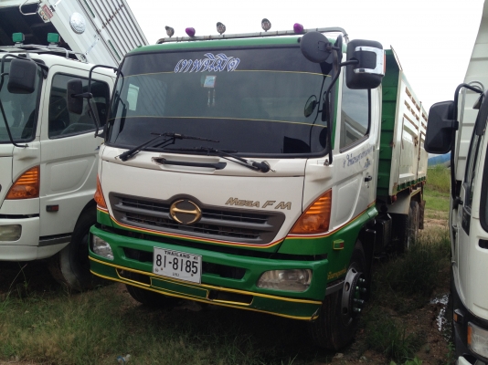 ขายตามตามสภาพ HINO MEGA เครื่อง JO8C 260 HP 2 เพลา กระบะดั้มพ์ดินยาว 6 เมตร