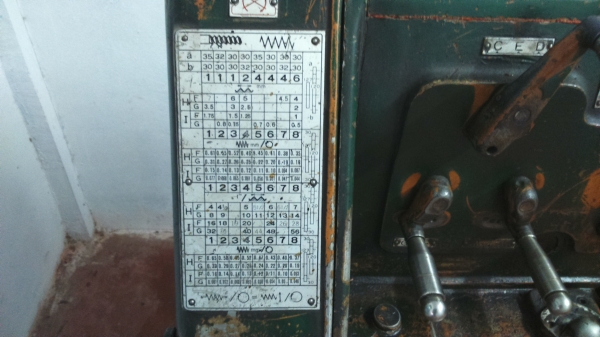 เครื่่องกลึง Wasino 4 ฟุตพร้อมใช้งาน