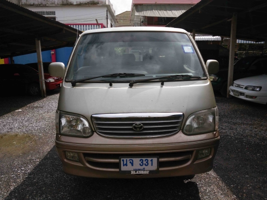 รถตู้ Toyota Super Custom ตัวนอกช่วงสั้นแท้ เครื่อง2RZ โฉมตาเพชร เกียร์ออโต้ ติดแก๊สหัวฉีดแล้ว