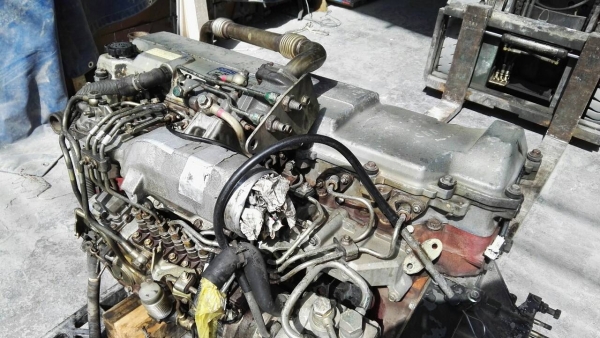 ขายเครื่อง HINO JO8C-IV 220แรง เครื่องน้ำแห้ง ยกลง (เครื่องพัง) ขายตามสภาพ