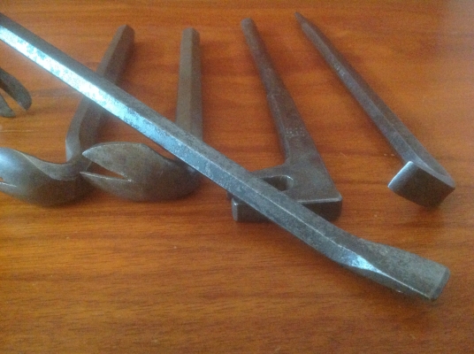 ขายเหล็กชะแลงโบราณ Vintage U.S.A. ขนาด 10-13" อันละ