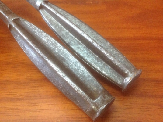 ขายไขควงปากแบนเหล็กโบราณด้ามมะเฟือง Vintage Fairmount &amp; Vintag Buhl ขนาดยาว 9.5" ปากไขควงกว้าง 3/8" และ 1/2"ขายตัวละ