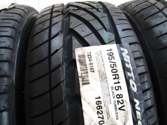 ขายยางใหม่ NITTO NEOGEN (JAPAN) 195-50-15 เส้นละ 1,750