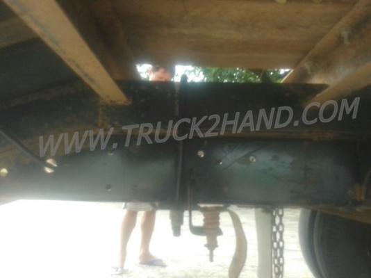 HINO 6 ล้อ ดูโทร่ เป็นพื้นเรียบท้ายลาด 4 สูบ เทอรโบ 135 แรงม้า