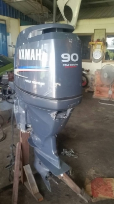 YAMAHA 90HP 4STROKE เครื่องหัวฉีด เก่าญี่ปุ่น