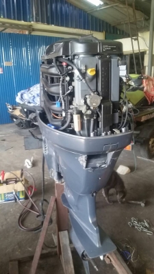 YAMAHA 90HP 4STROKE เครื่องหัวฉีด เก่าญี่ปุ่น