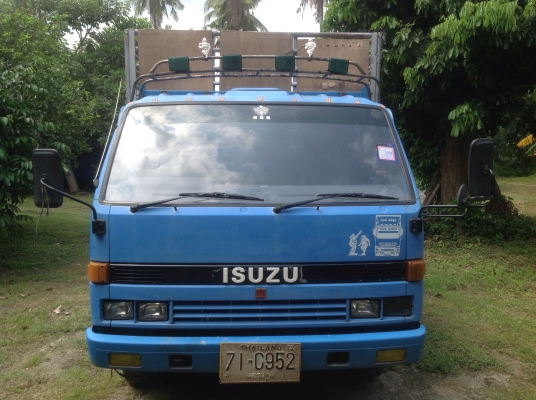 ขาย 6 ล้อ NPR-110  คอกเหล็กอยาว 5 เมตร รถจดประกอบ