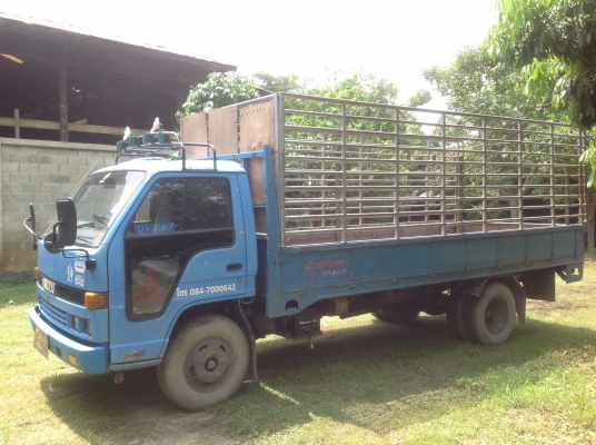 ขาย 6 ล้อ NPR-110  คอกเหล็กอยาว 5 เมตร รถจดประกอบ