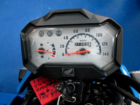 ZOOMER สีนํ้าเงิน สียอดนิยม รถเดือน ตุลาคม ปี 56 ไมล์ 7 พันโล โปรโมชั่น แถม 3 รายการ 34900