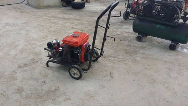 ปั๊มฉีดน้ำแรงดันเก่าญี่ปุ่น MARUYAMA  รุ่น MS310 ขนาด 4 แรง สภาพดี เครื่องพร้อมใช้งาน